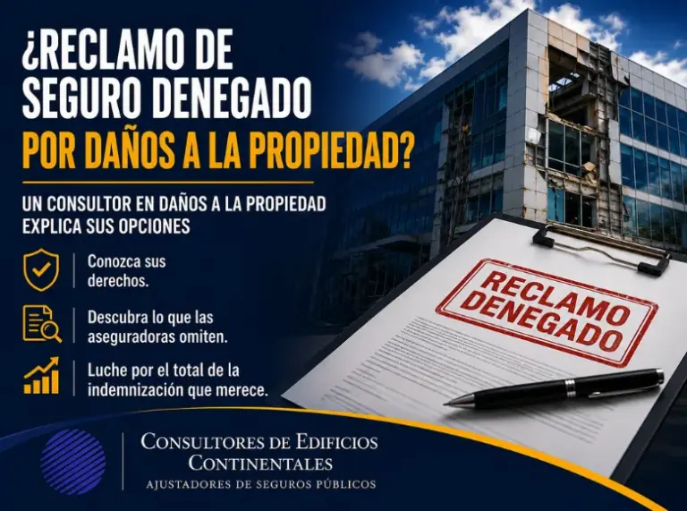 Reclamación de seguro denegada