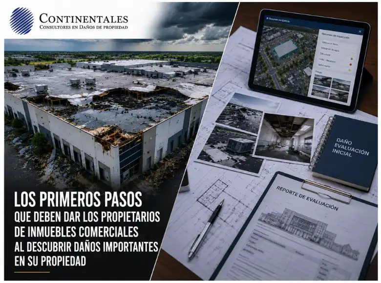 daños en propiedades comerciales