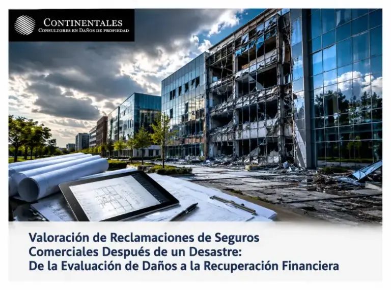 Valoración de reclamaciones de seguros comerciales
